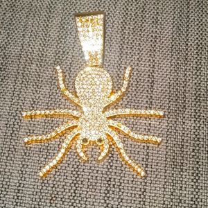 Gold spider chain